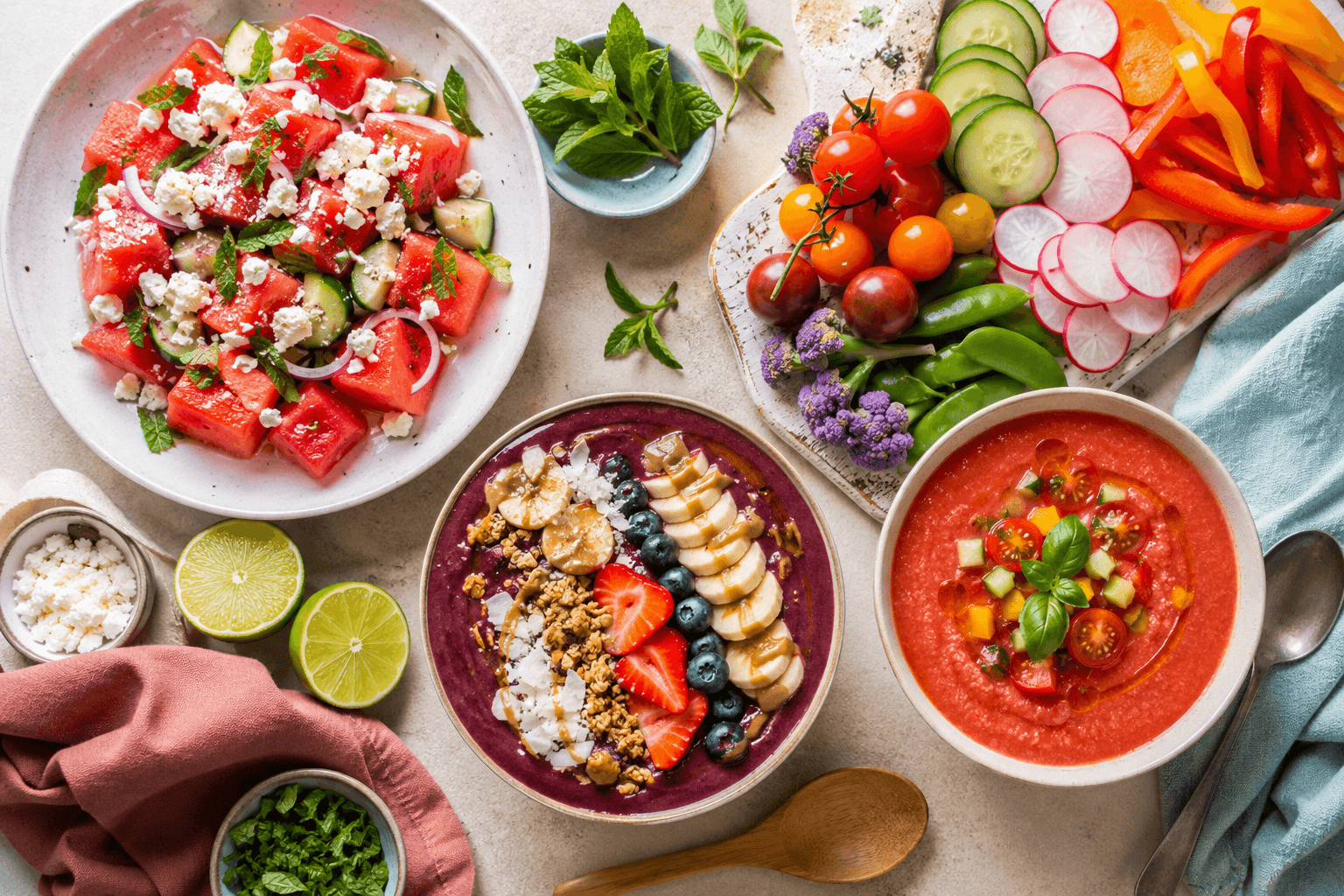 20 recettes healthy pour l'été — fraîches, légères et délicieuses